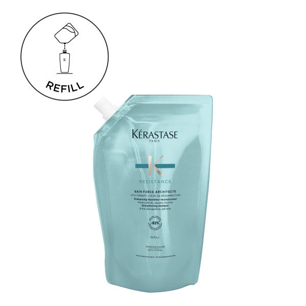 Kérastase Resistance Bain Force Architecte Shampoo 500ml Refill