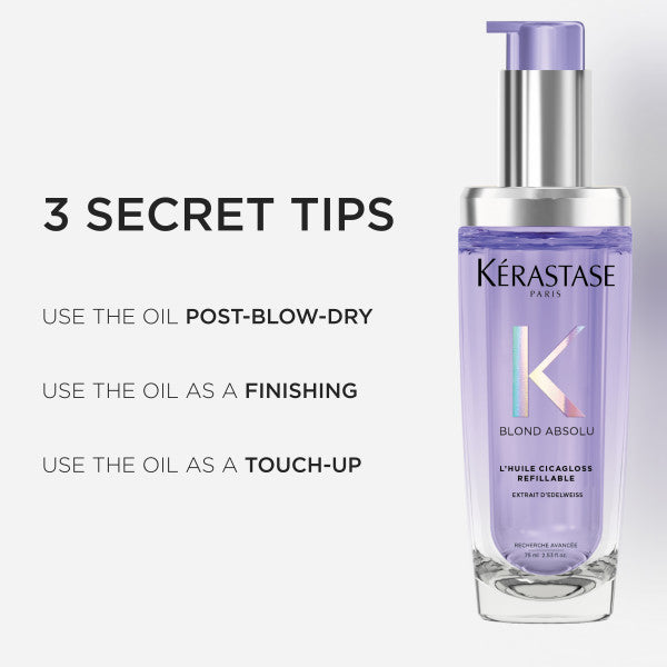 Kérastase Blond Absolu L´Huile Cicagloss refillable hair oil 75ml