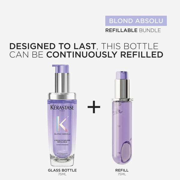 Kérastase Blond Absolu L´Huile Cicagloss refillable hair oil 75ml