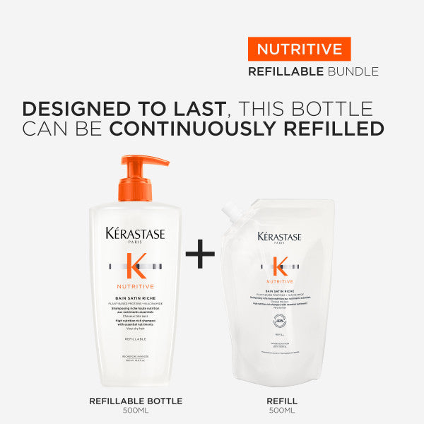 Kérastase Nutritive Bain Riche Shampoo 500ml Refill