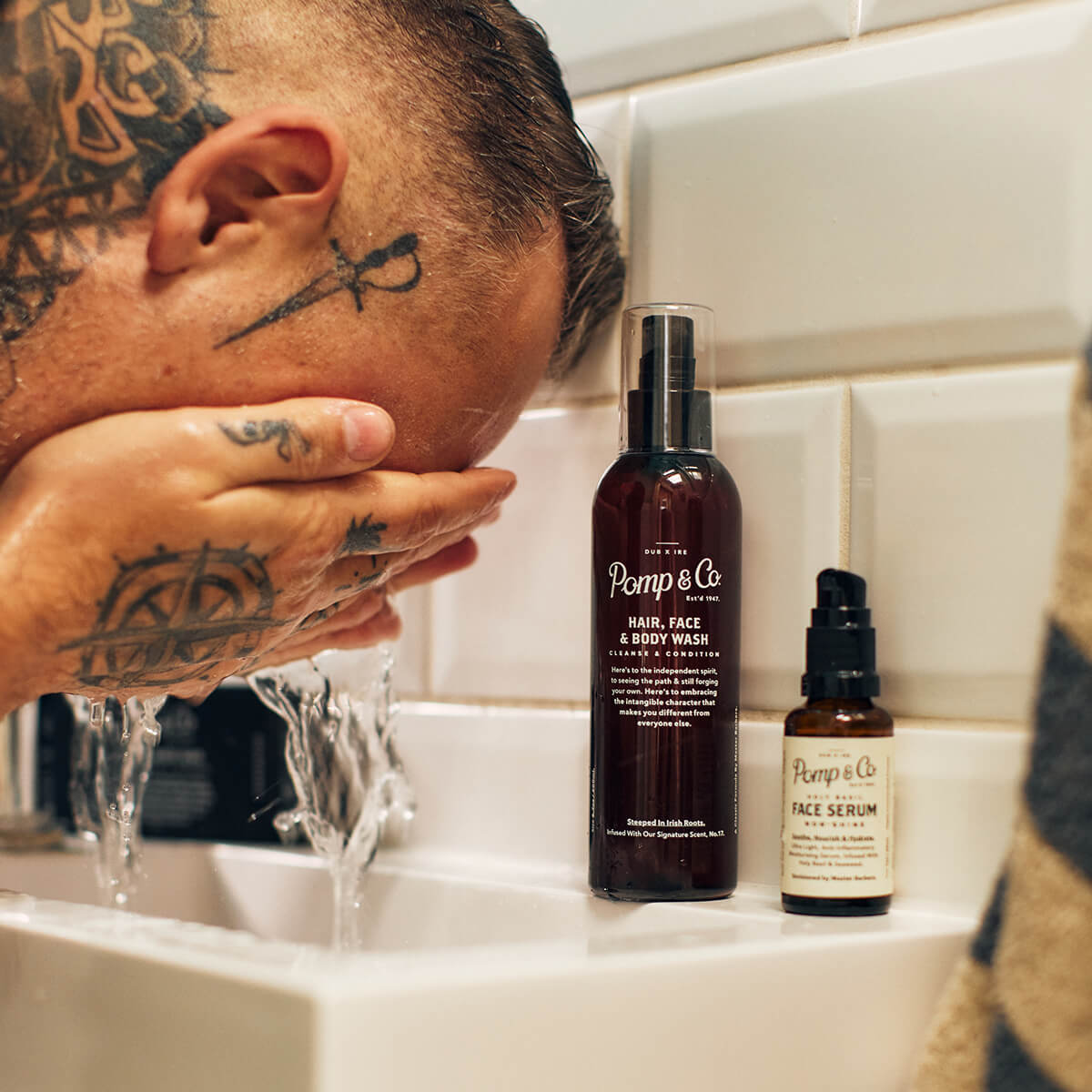 Pomp & Co. Hair, Face & Body Wash 200 ml