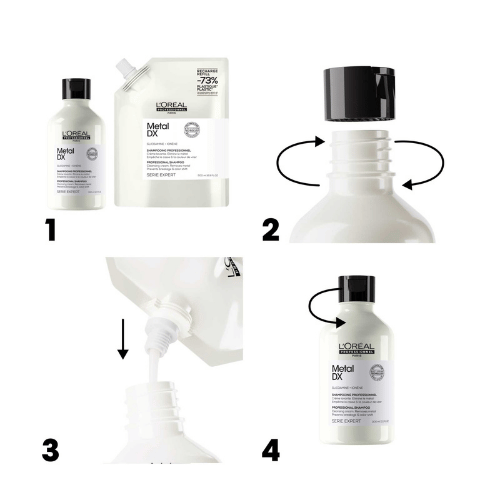L'Oréal Metal DX Shampoo 500 ml. refill