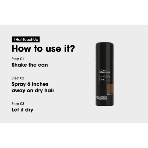 L'Oréal Hair Touch Up Light Brown 75 ml