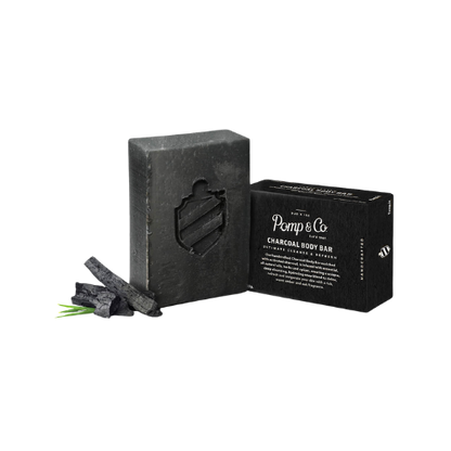 Pomp & Co. Charcoal Body Bar Soap 120 g