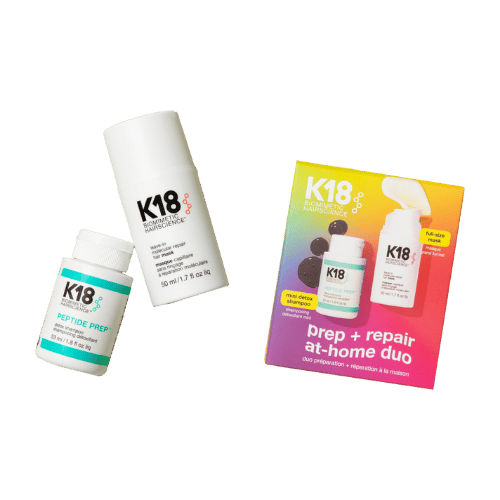 K18 Prep + Repair At-Home Duo